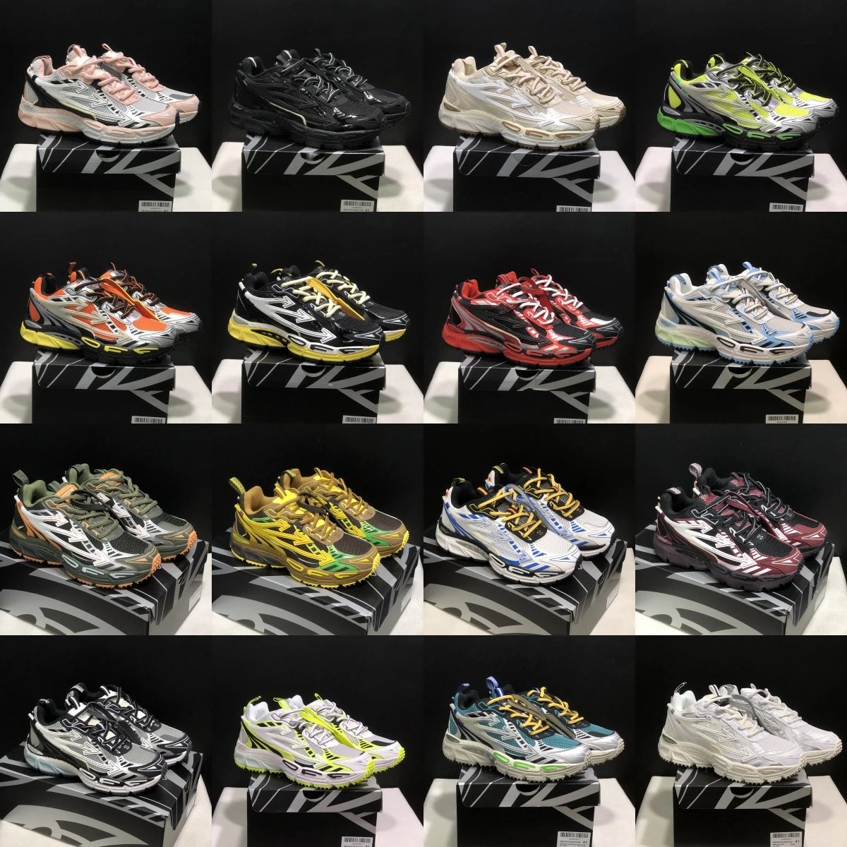 Off-White arrow motif lace-up sneakers