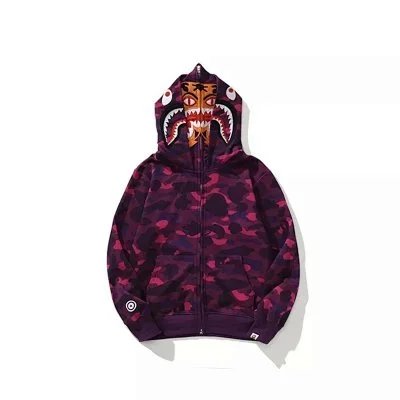 [Shark Tiger Head Purple] Double Hat