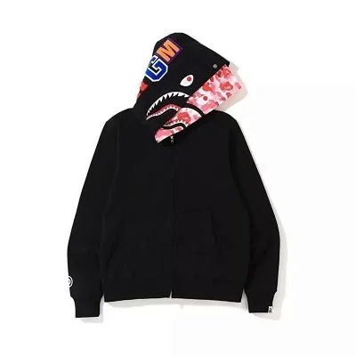 [Camo Pink Head] Double Hat