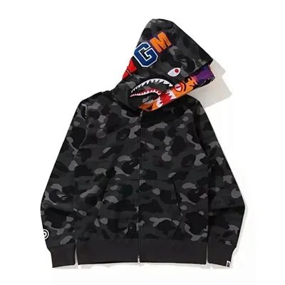 [Camo Tiger Head Black] Double Hat