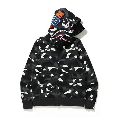 [Luminous Double Hat] Camo Black