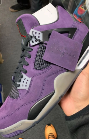 AJ4ts Co branded Purple