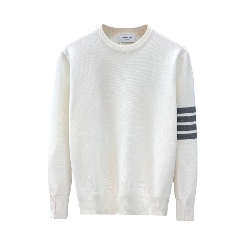 Unbranded Hoodies & Sweatshirts Three-Stripe Sleeve Pullover Hoodie — 31