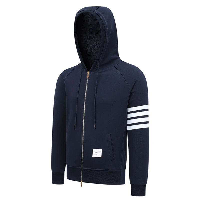 Unbranded Hoodies & Sweatshirts Three-Stripe Sleeve Pullover Hoodie image 7