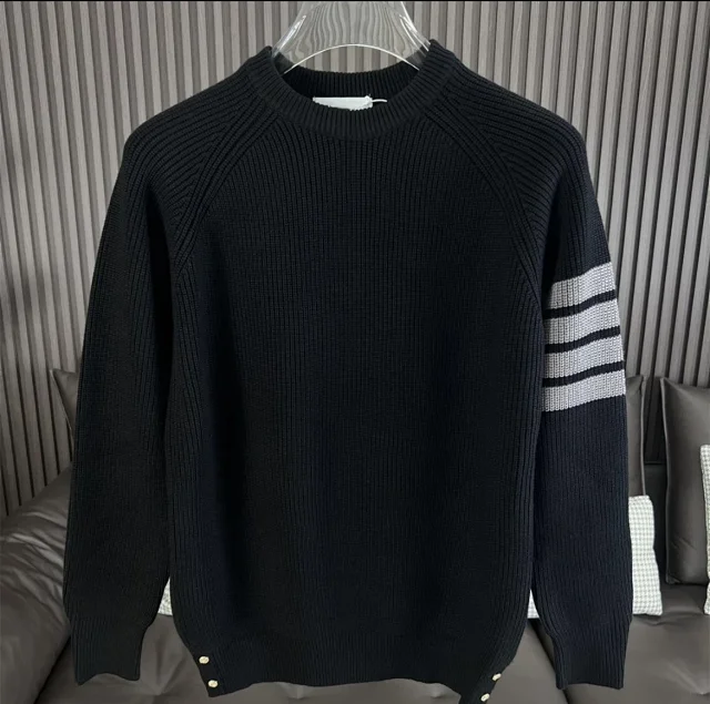 Unbranded Hoodies & Sweatshirts Four-stripe sleeve pullover hoodie product detail image 14