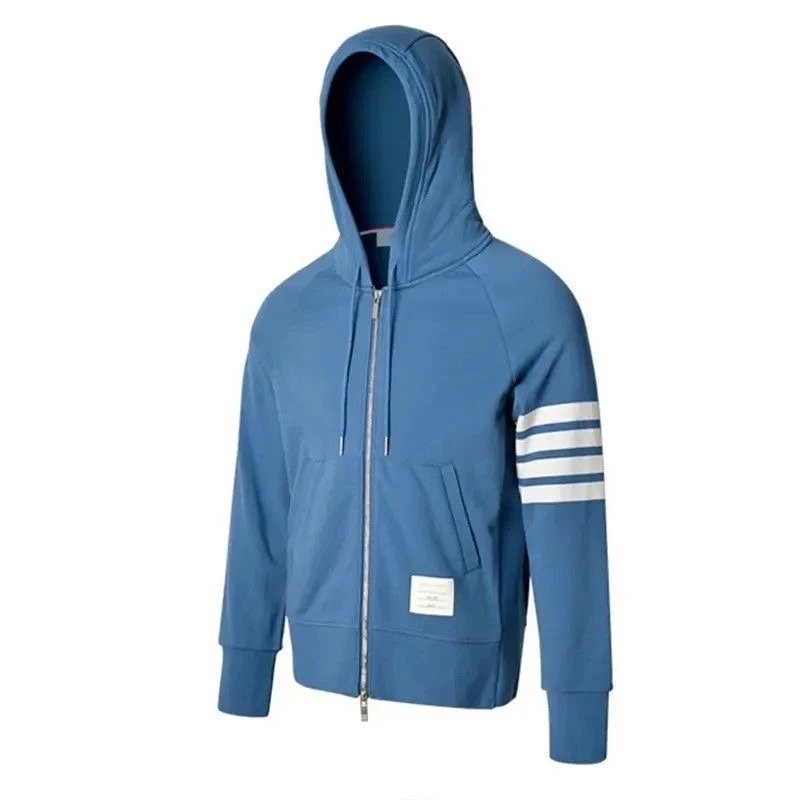 Unbranded Hoodies & Sweatshirts Three-Stripe Sleeve Pullover Hoodie image 6
