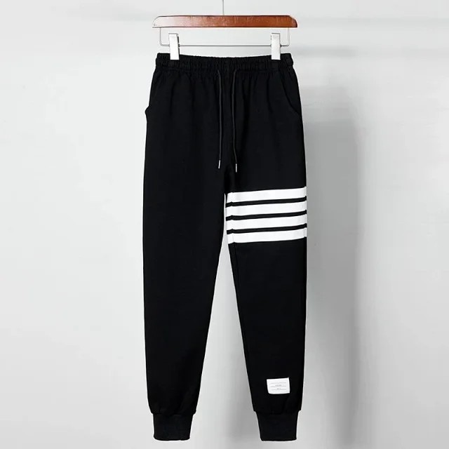 Unbranded Hoodies & Sweatshirts Four-stripe sleeve pullover hoodie product detail image 17