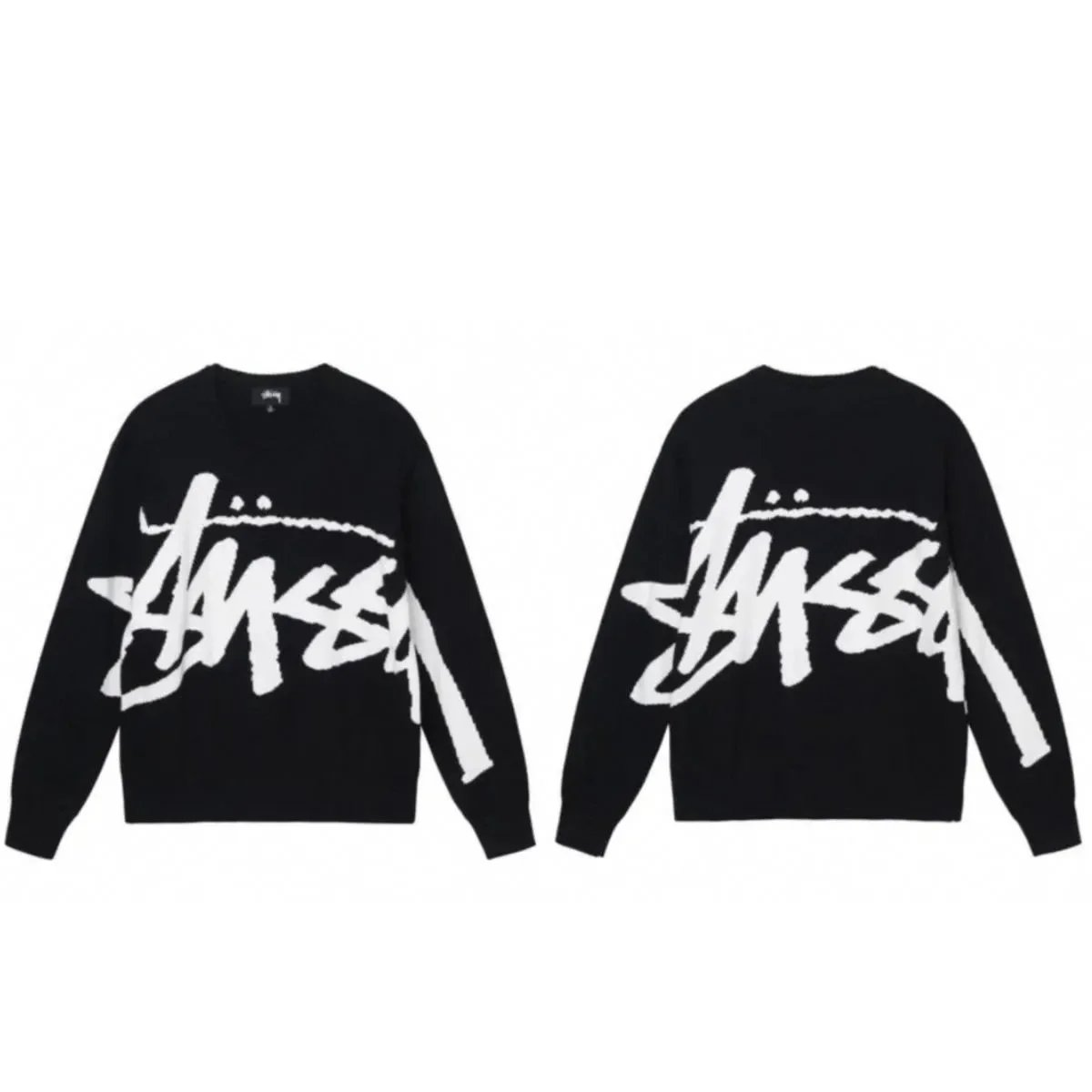 Stussy Black Sweater 2