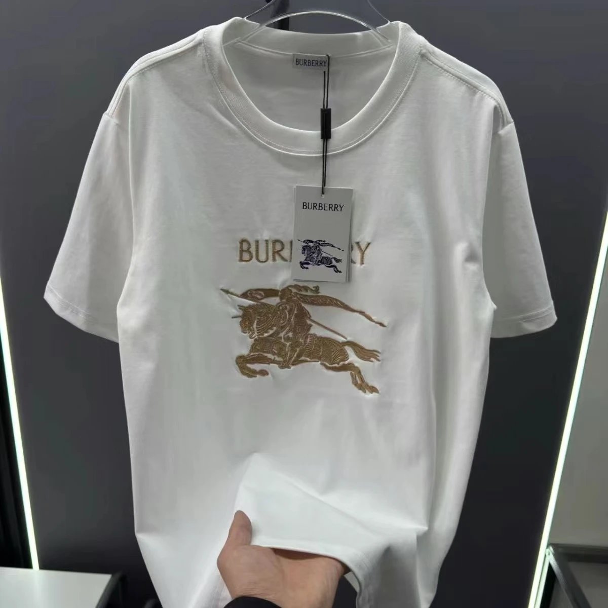 Burberry New White Short-Sleeve Shirt