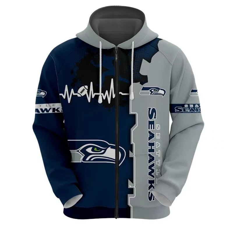 New England Patriots Hoodies & Sweatshirts Football Team Graphic Full-Zip Hoodie — 20*Top quality