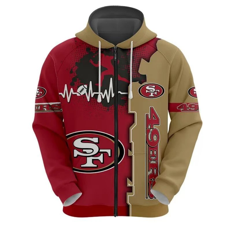 New England Patriots Hoodies & Sweatshirts Football Team Graphic Full-Zip Hoodie — 28*Top quality