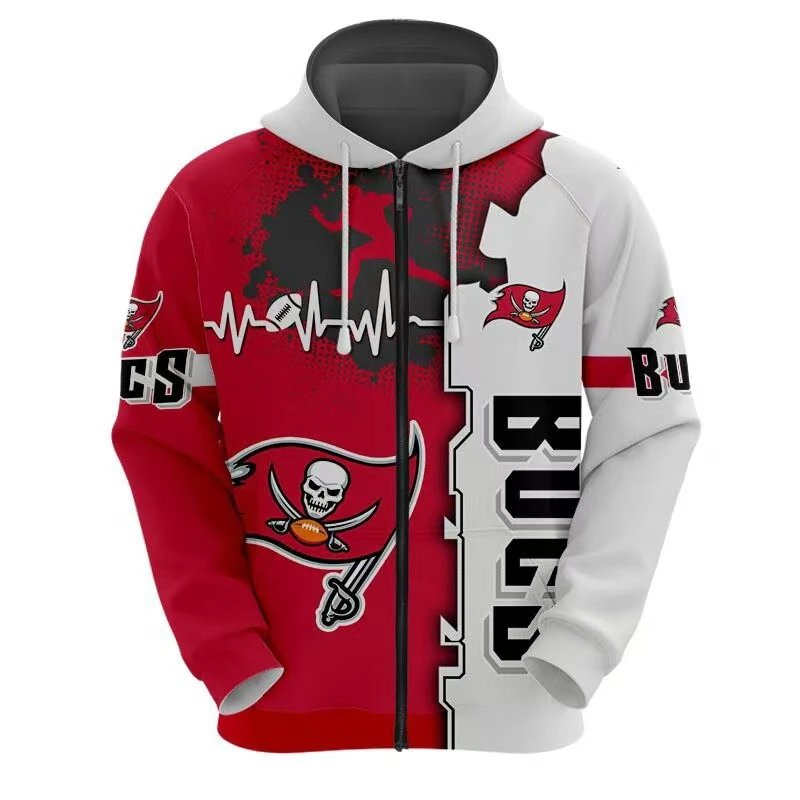 New England Patriots Hoodies & Sweatshirts Football Team Graphic Full-Zip Hoodie — 19*Top quality