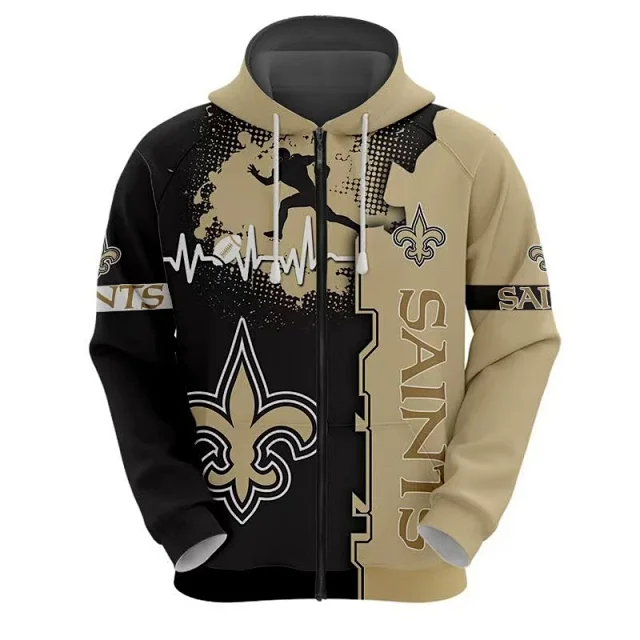 New England Patriots Hoodies & Sweatshirts Football Team Graphic Full-Zip Hoodie product detail image 2
