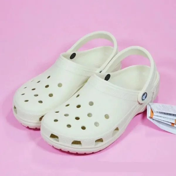 Crocs Classic Clog White Casual Shoes - 1