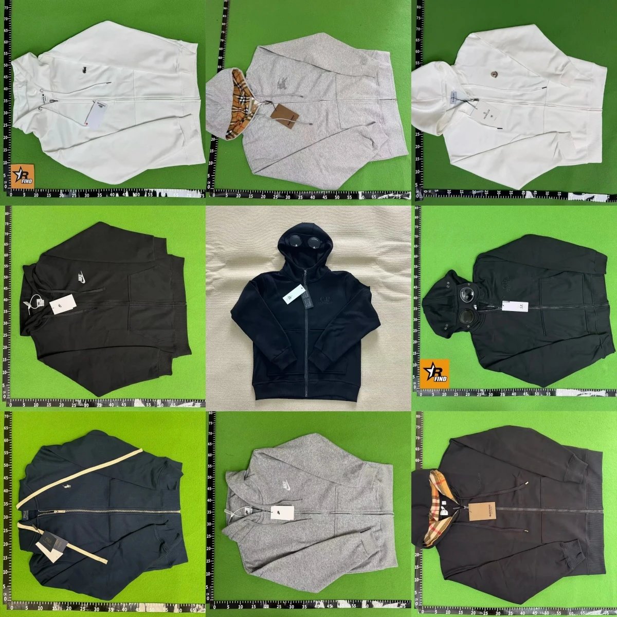 2026 Factory Clearance - Branded Zip-Up Hoodie & Sweatshirt Collection PD