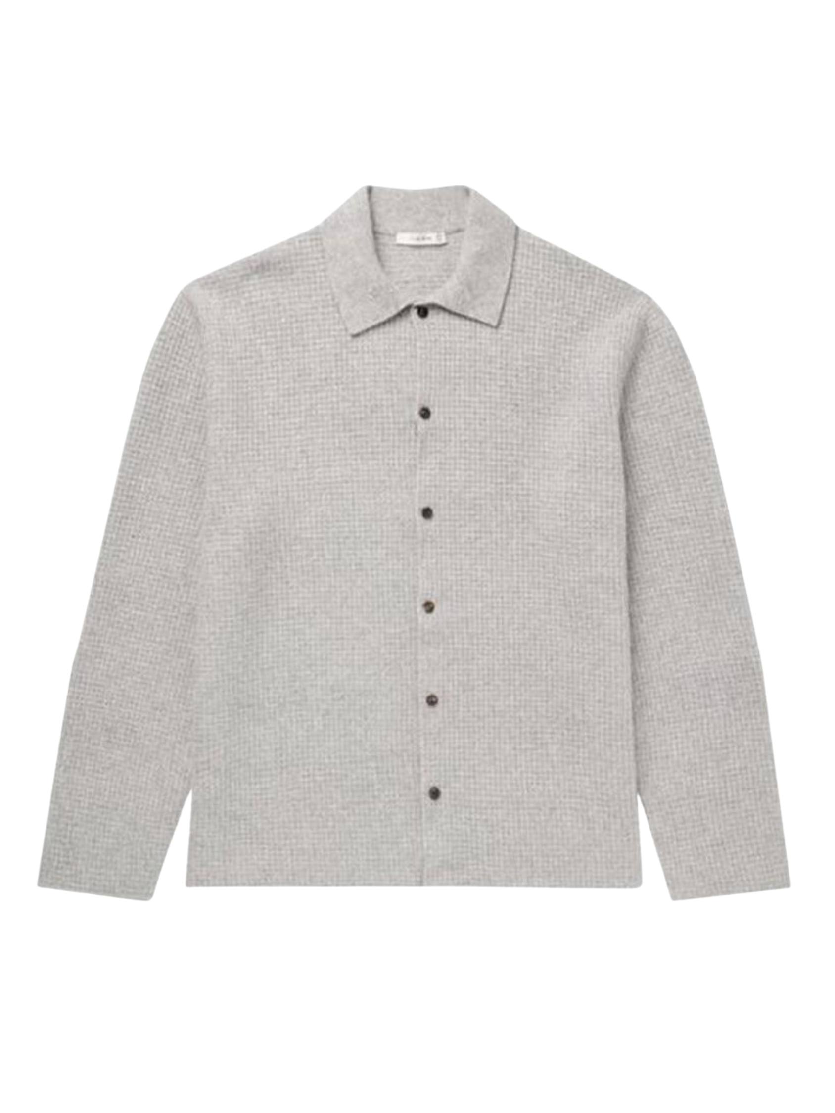 THEROW Barkley Old Money Style TR Style Conseni 30% Cashmere 70% Wool Waffle Cardigan