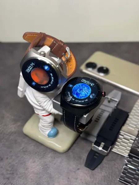 Design S26.A Smartwatch Black and Beige Smartwatches - 22