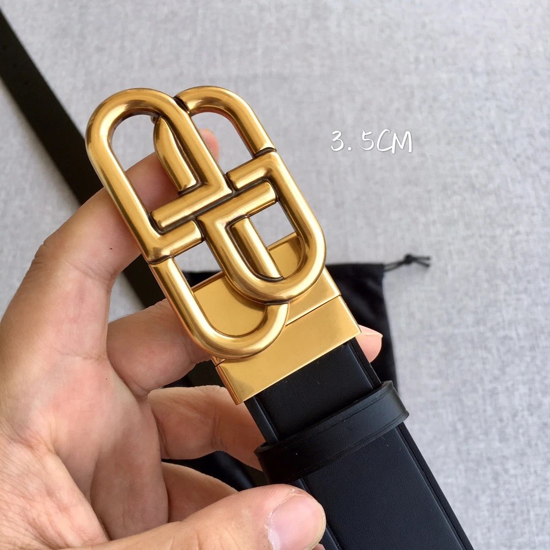 Unisex classic 3.0-3.5cm oxhide Belt Whats+8615817881159