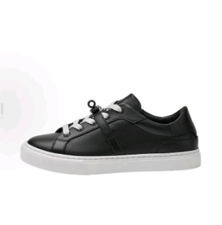 Black with Silver Buckle