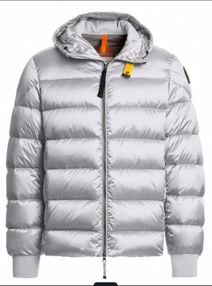 Silver down jacket