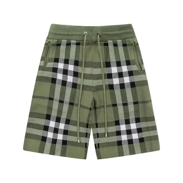 Burberry Shorts Drawstring plaid product detail image 13