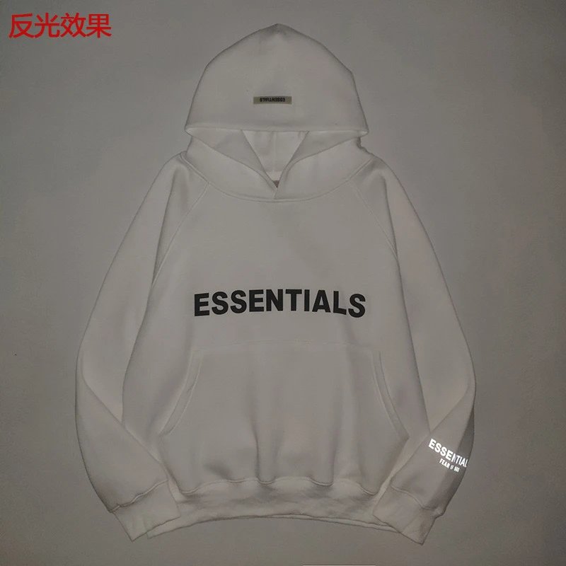 Essentials Hoodie Collection in Black, White, Gray, Beige, and Cream - 8