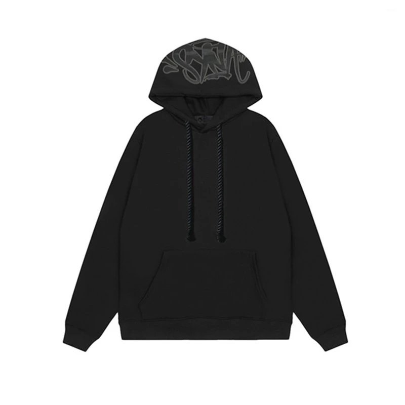 4 black hoodies