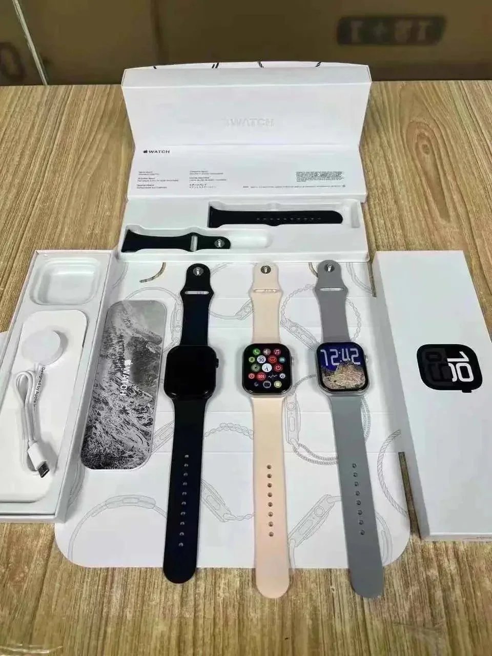 Nike x Apple Watch Nike+ Sport Band Gray Smartwatch - 4