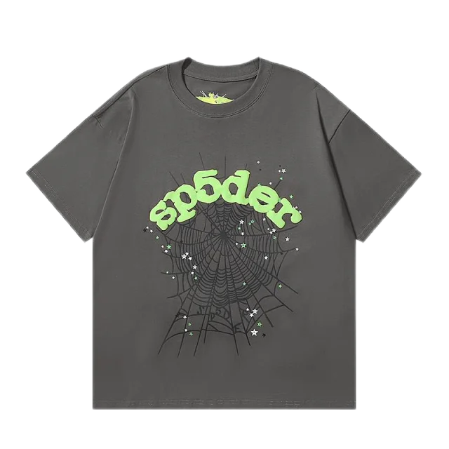 Sp5der T-Shirts Spiderweb Graphic Print product detail image 8