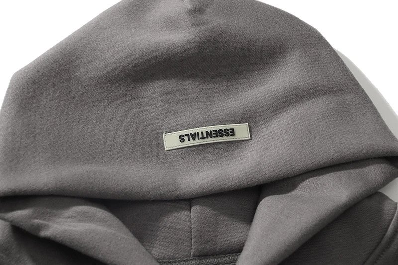 Essentials Hoodie Collection in Black, White, Gray, Beige, and Cream - 13