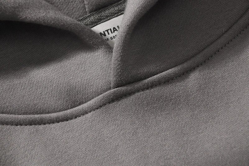 Essentials Hoodie Collection in Black, White, Gray, Beige, and Cream - 12