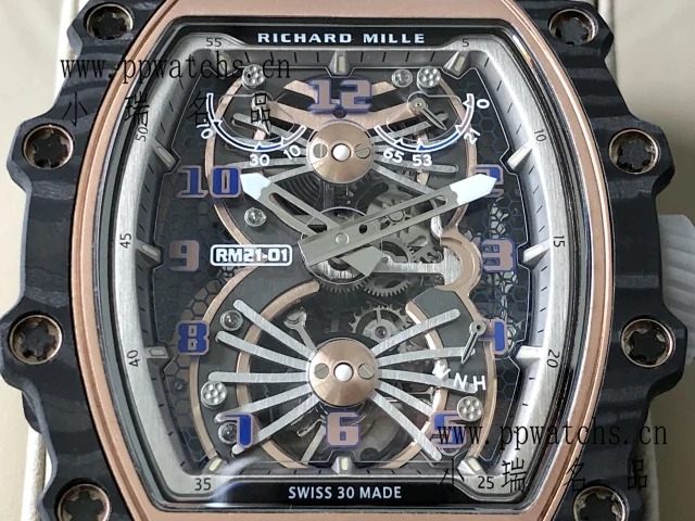 理查德米勒RM21-01，螺丝改造，真陀飞轮