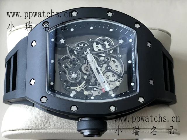 【定制款】理查德米勒RM055，黑陶瓷，擒纵轮可动