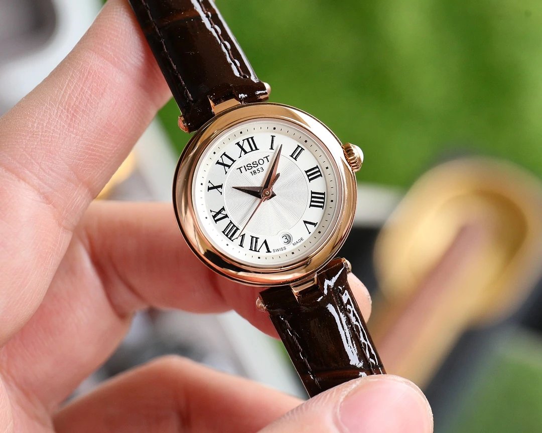 Rose Gold Shell · White Plate · Brown Belt / Without full package