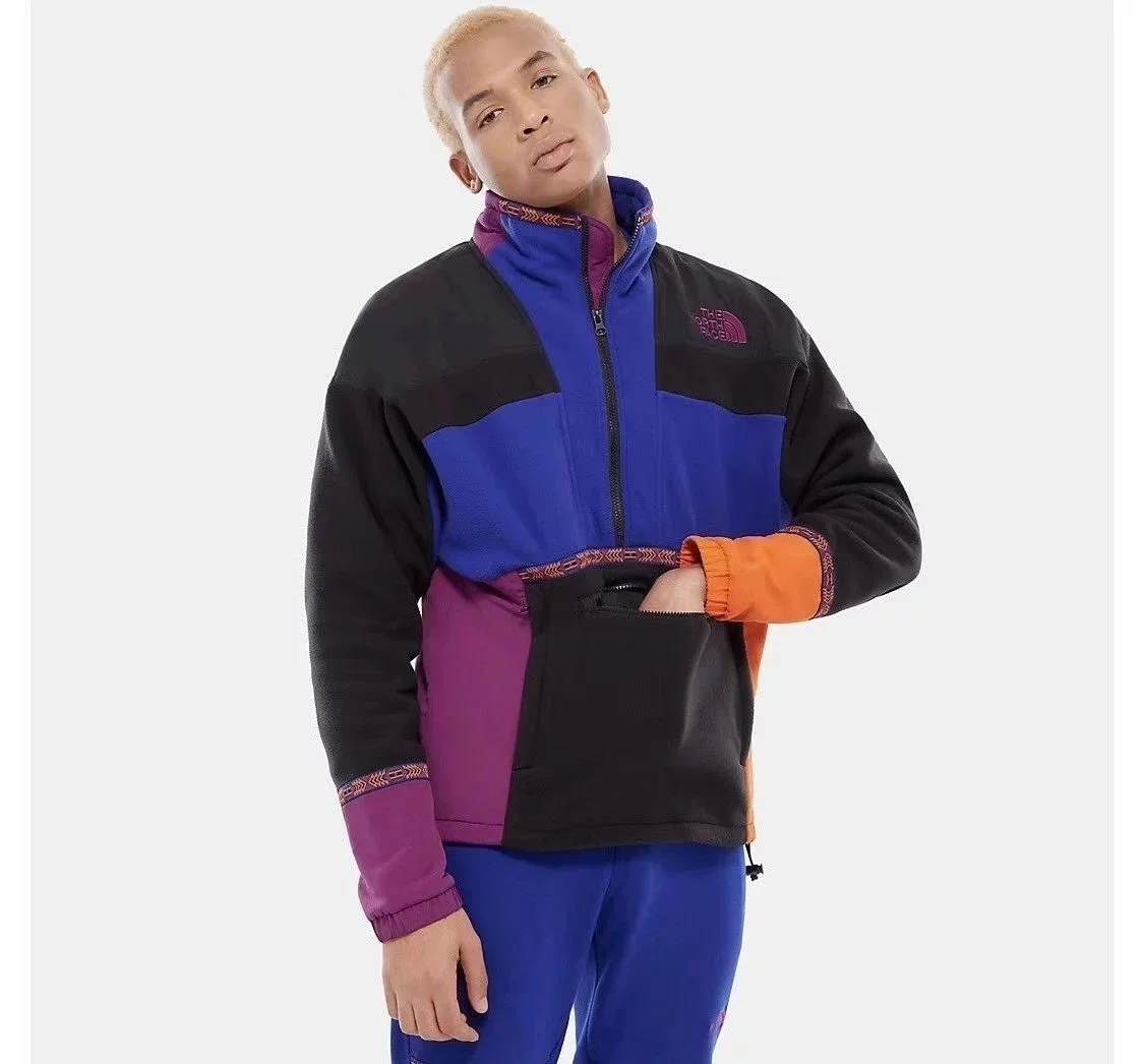 The North Face 92 Rage Fleece Anorak TNF北面拼色半拉链卫衣外套长裤卫裤