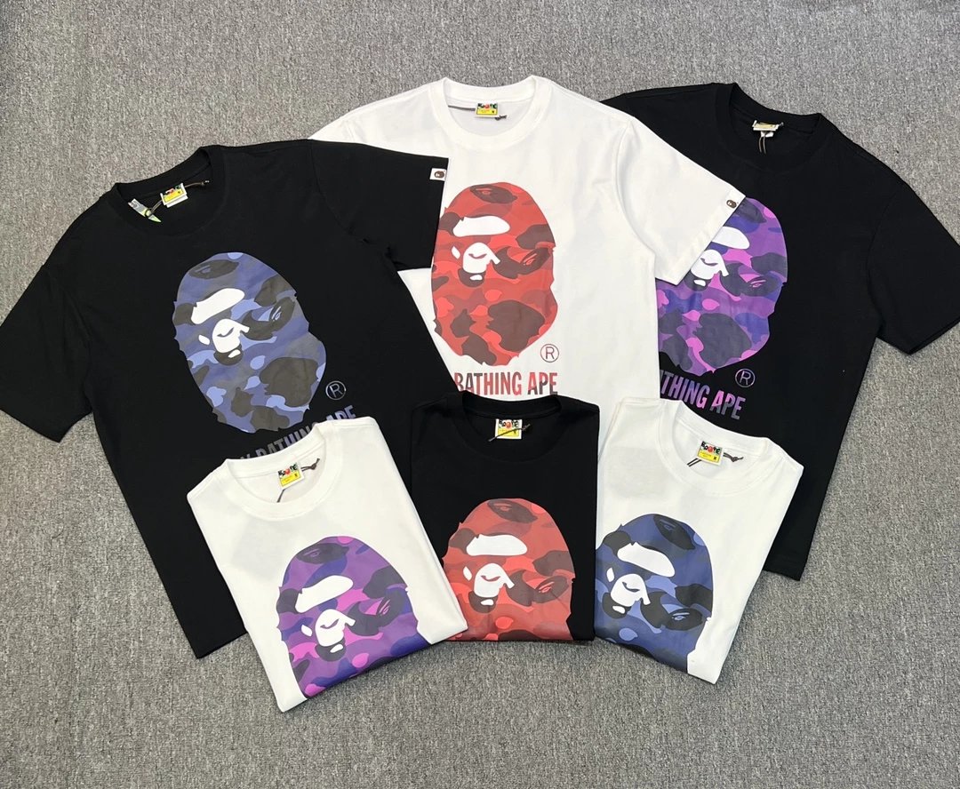 A Bathing Ape Camo Graphic T-Shirt
