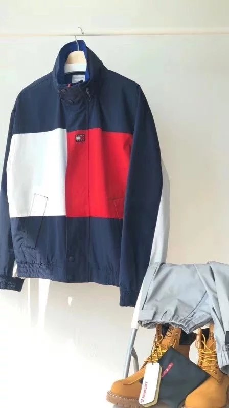 Kith x tommy hilfiger hot sale reversible color block jacket