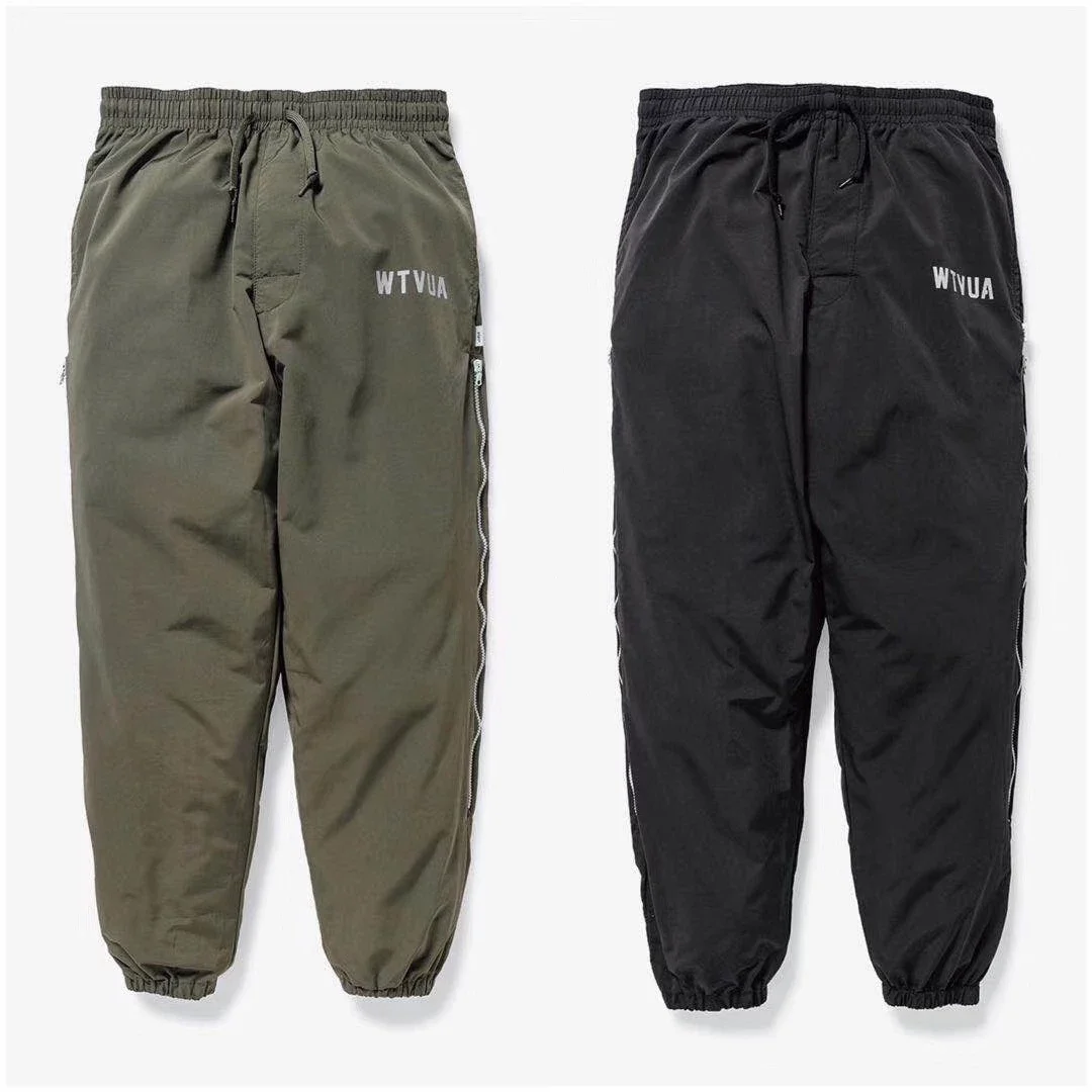 WTAPS DELI TROUSERS. COPO. TAFFETA 拉链束脚裤休闲裤19SS