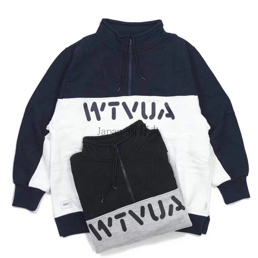 WTAPS PLAYER/SWEATSHIRT.COPO 19SS 半拉链卫衣