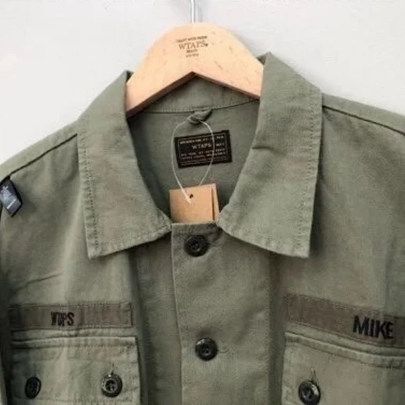 WTAPS 17SS JUNGLE LS/SHIRT.COTTON.CHINO 四袋衬衫夹克 WTAPS 17SS JUNGLE LS/SHIRT.COTTON.CHINO 四袋衬衫夹克