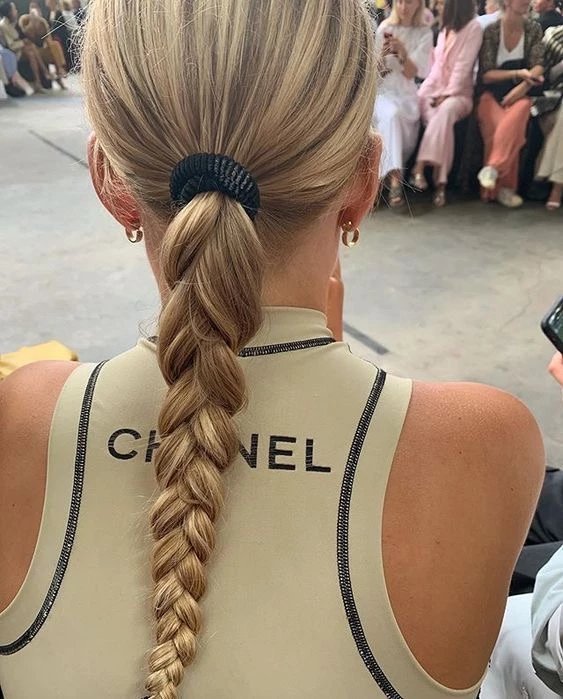 Chanel CC Logo Two-Piece Swimsuit Set