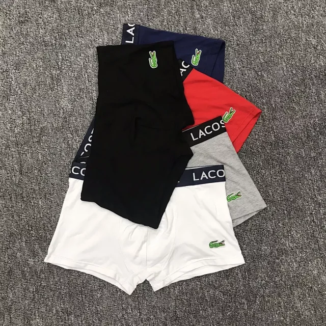 Lacoste Underwear Men's boxer briefs with logo waistband product detail image 3