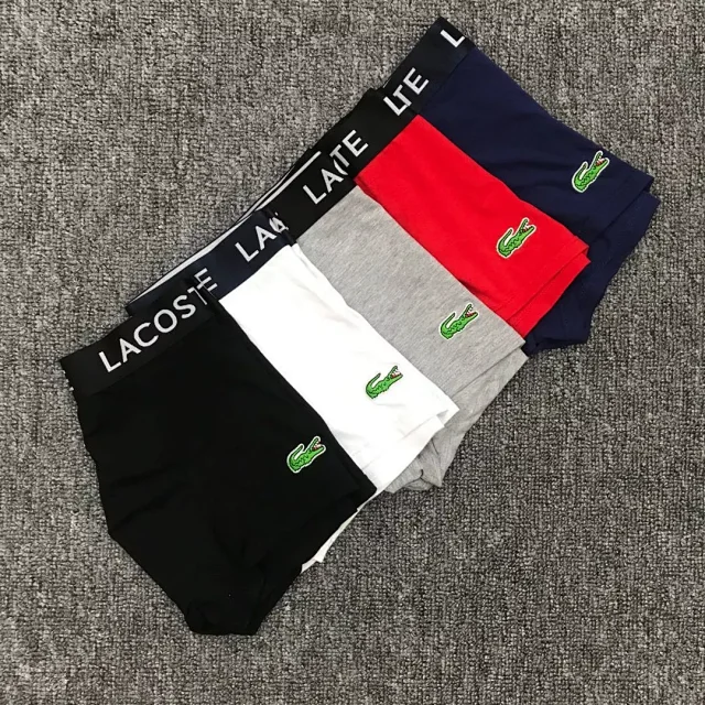 Lacoste Underwear Men's boxer briefs with logo waistband product detail image 4