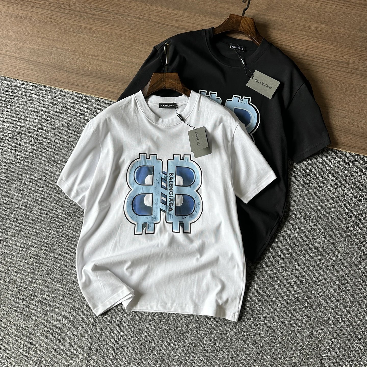 Paris Double B Print T-Shirt