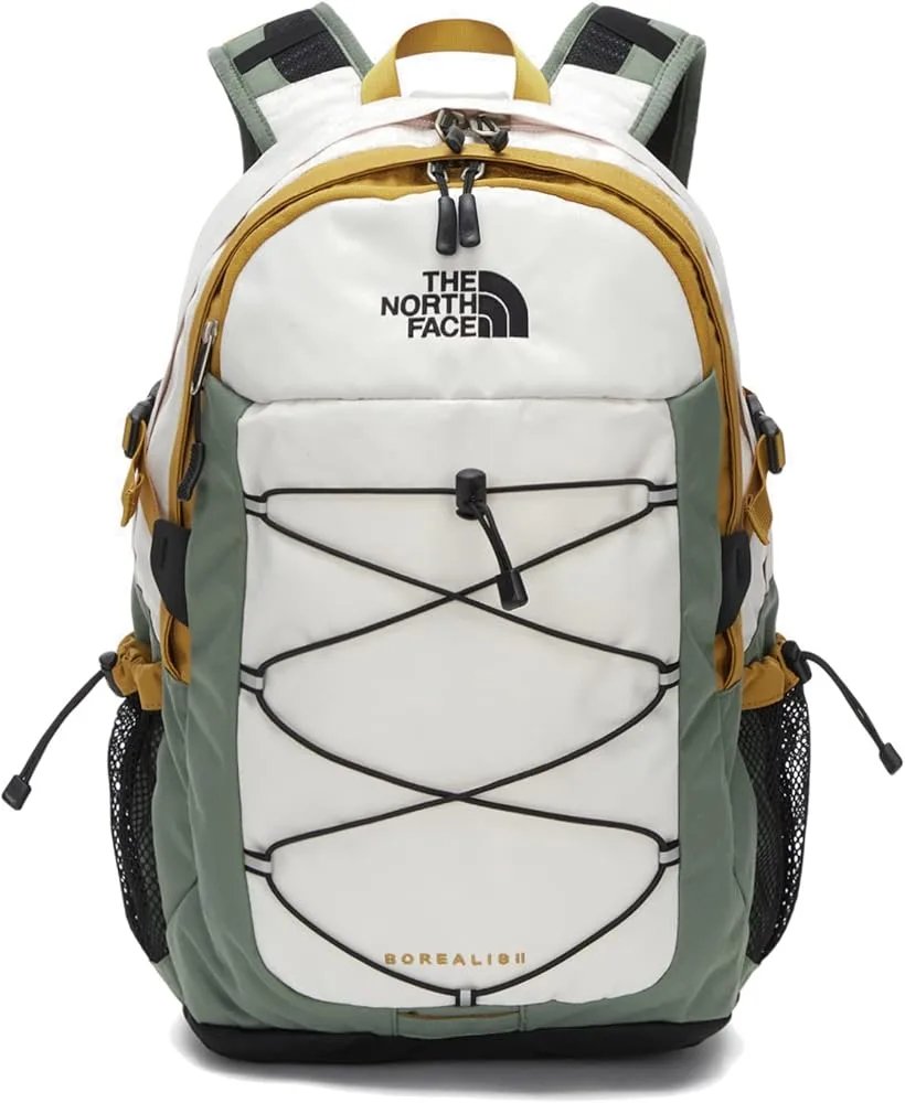 The North Face Borealis II Backpack 30L Ivory Green Gold