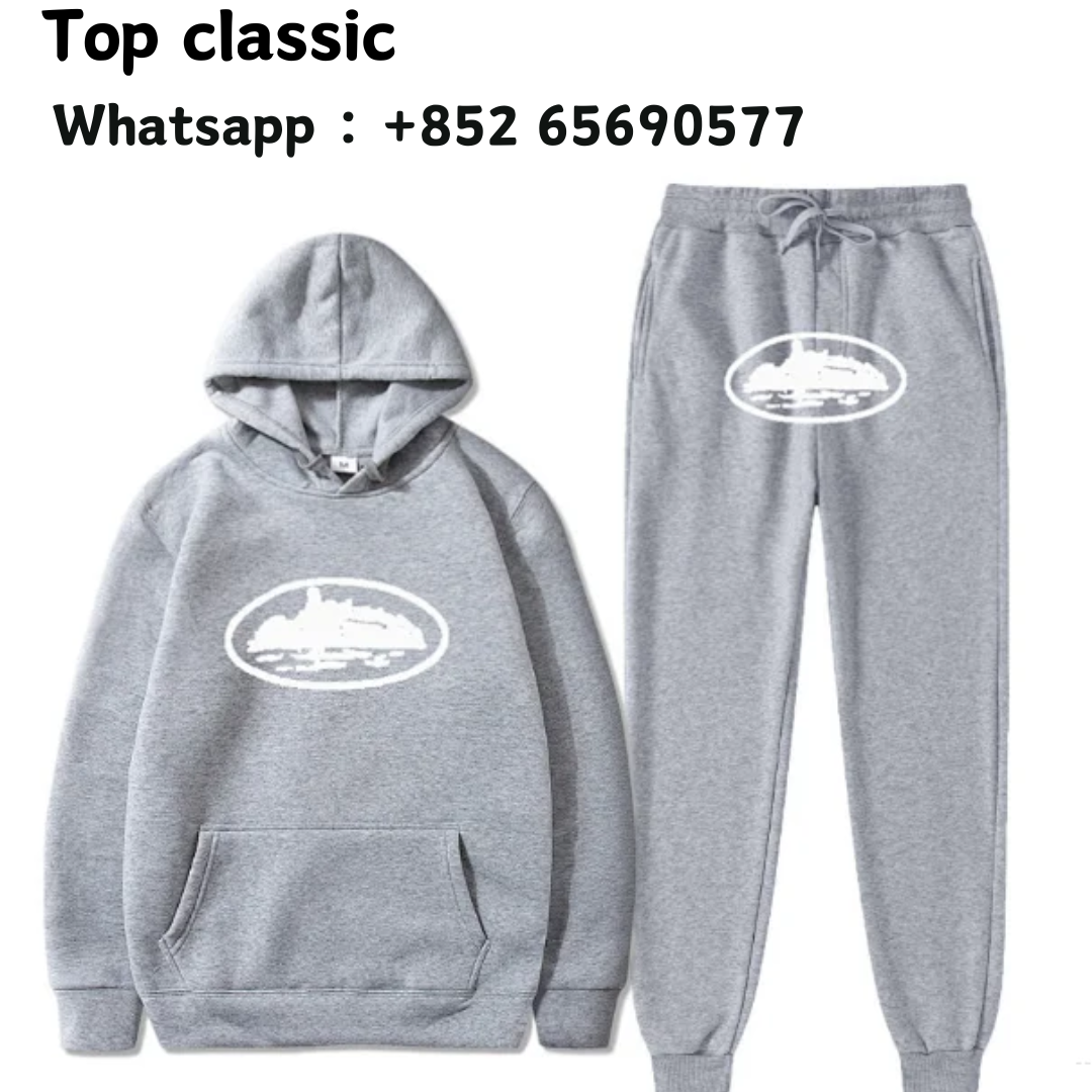corteizpure cotton sweatshirt set