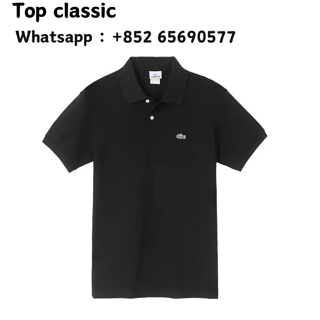 Lac * ste Pure Cotton Collar T-shirt
