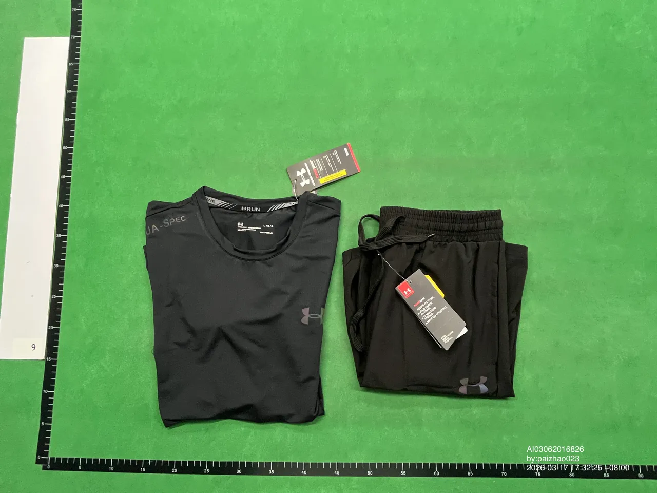 Under armor tears  shirt set 2