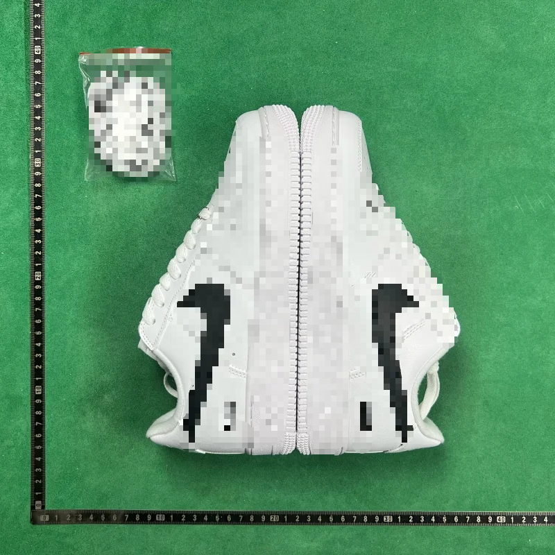 White with Black Check