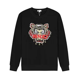 thumbnail for Alphabetically embroidered couple crewneck sweatshirt for autumn and winter
